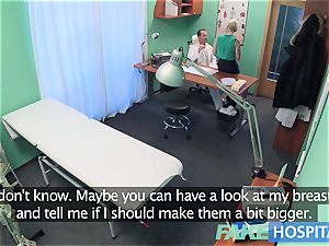 fake hospital Flirty inked minx requests fast fuck-fest